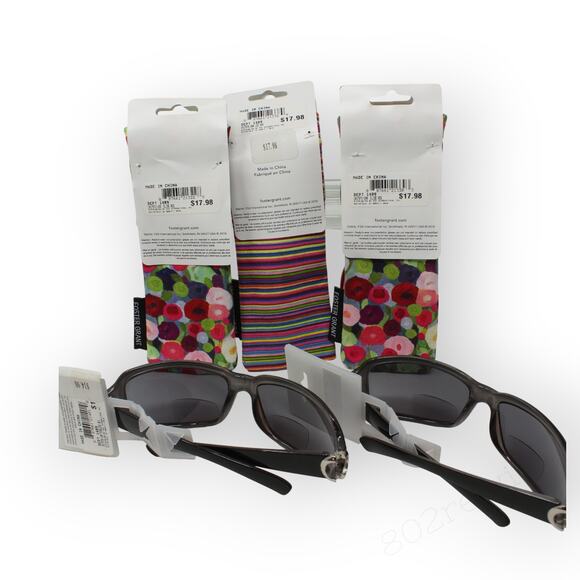 5 Pair FosterGrants Reading Glasses Sunglasses +1.50 +2.00 - Picture 2 of 7
